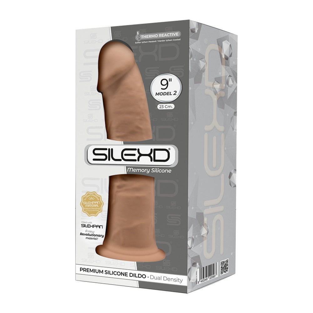 Silexd - Dildo Premium Silicone Mod.2 9'' - Caramello