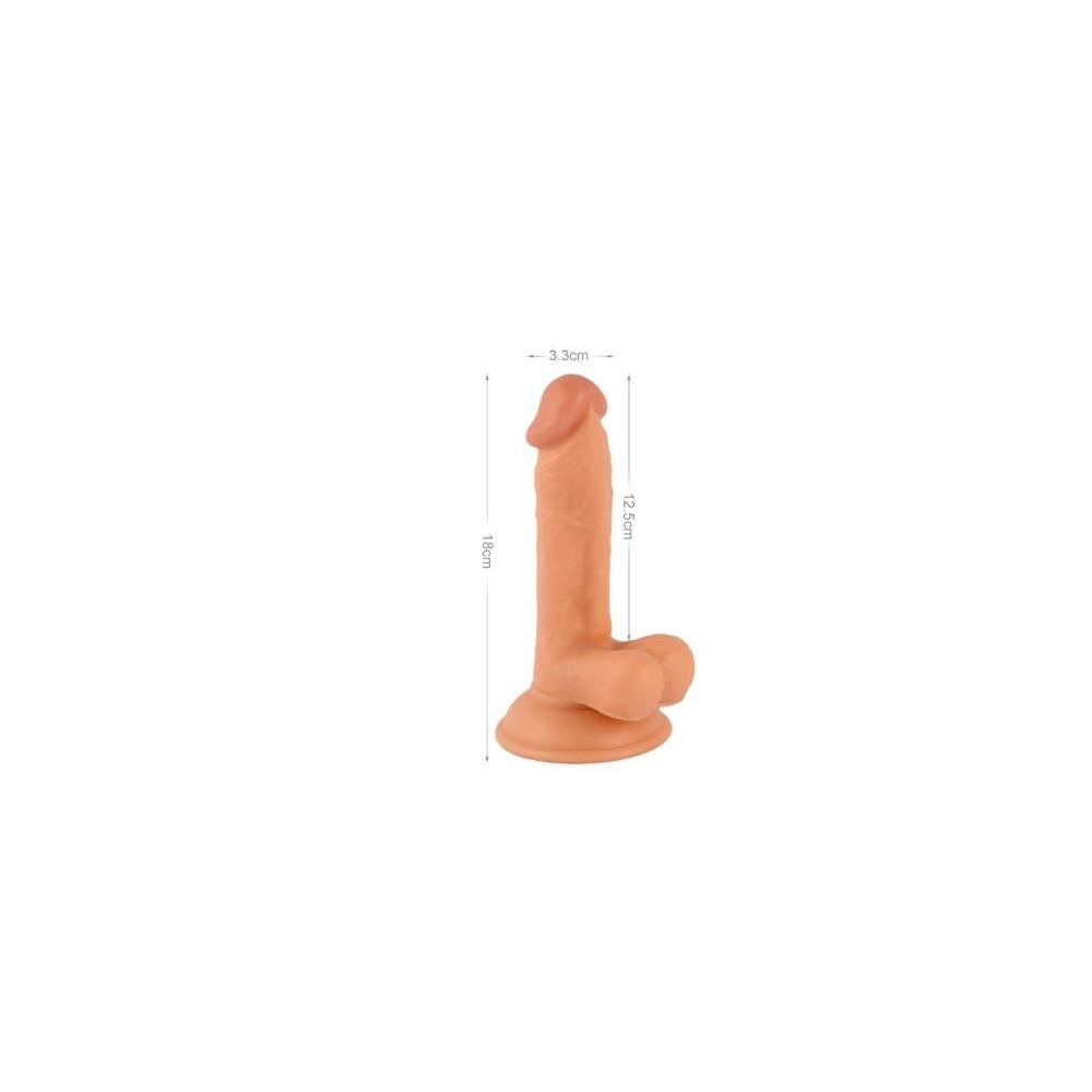 VSC Novelty - Dildo Realistico Mr. Rude - Color Carne - 7.1"