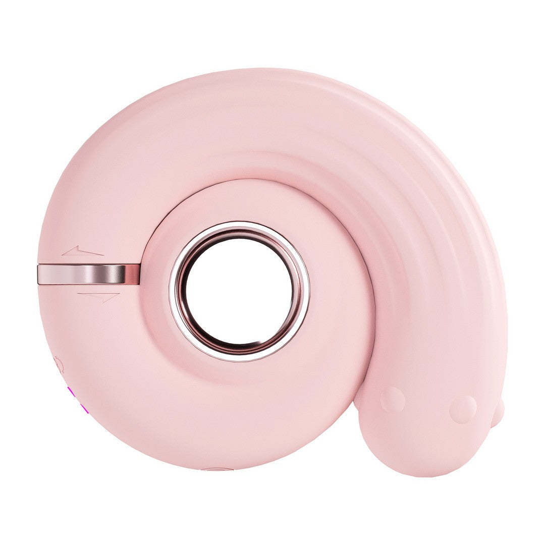 VIBRATORE CON PERLE ROTANTI PERLES SWIRL ROSA LOVELINE