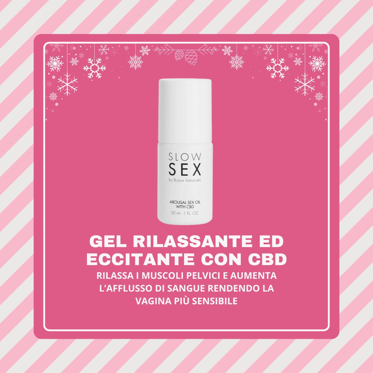 Olio per l'eccitazione sessuale con C/B/D