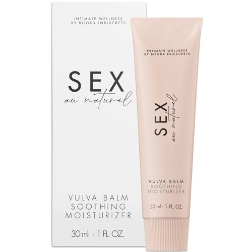 BIJOUX INDISCRETS - SEX AU NATUREL VULVA BALM LENITIVO IDRATANTE 30 ML