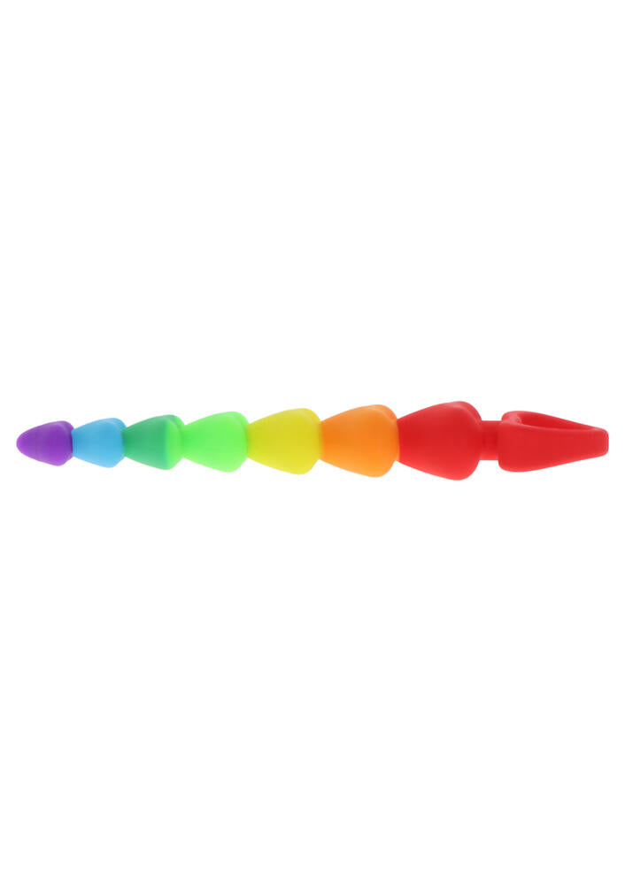 Rainbow Heart Beads Rainbow