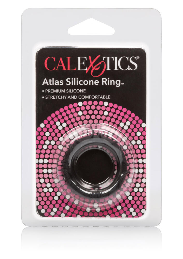 Atlas Silicone Ring Black