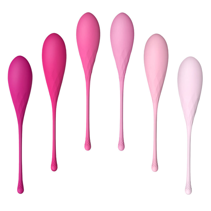 SET PER ALLENAMENTO MUSCOLI PELVICI LESLIE KEGEL FIT 6 PEZZI