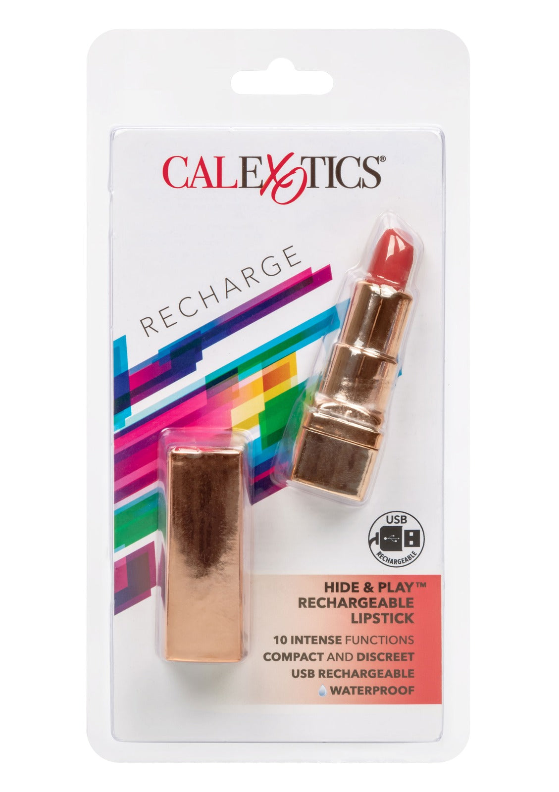 Bad Bitch Lipstick Vibrator Gold