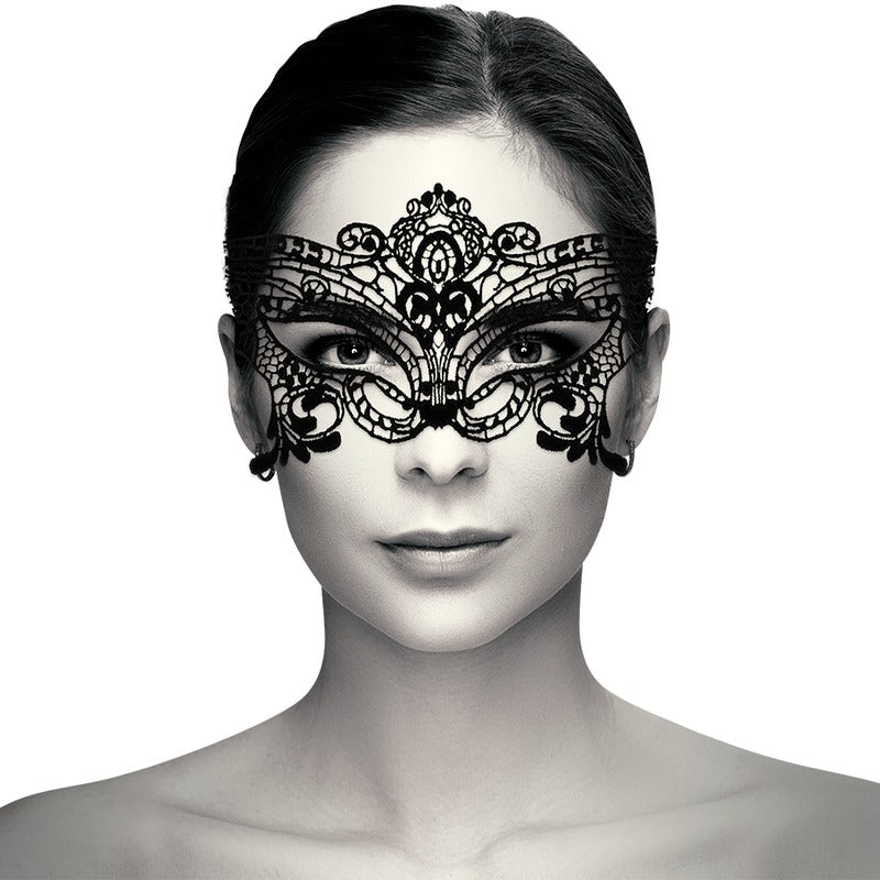 MASCHERA IN PIZZO COQUETTE CHIC DESIRE NERA