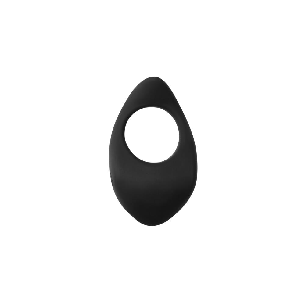 Anello Fallico Vibrante Pure Passion Moonshine - Nero
