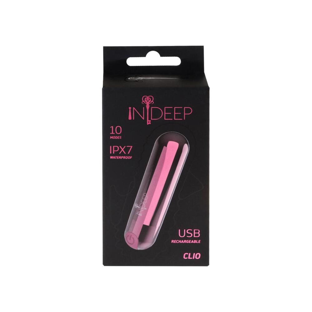 Indeep Clio Rechargeable Bullet - Magenta