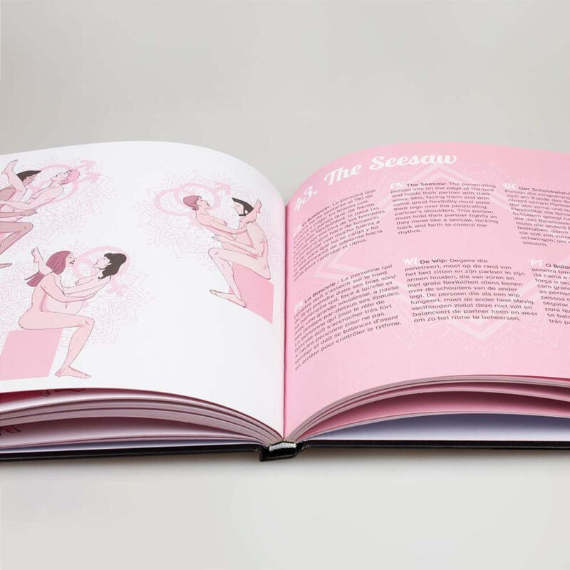 GIOCO SEGRETO KAMASUTRA SEX POSITIONS LIBRO (ES/EN/DE/FR/NL/PT)