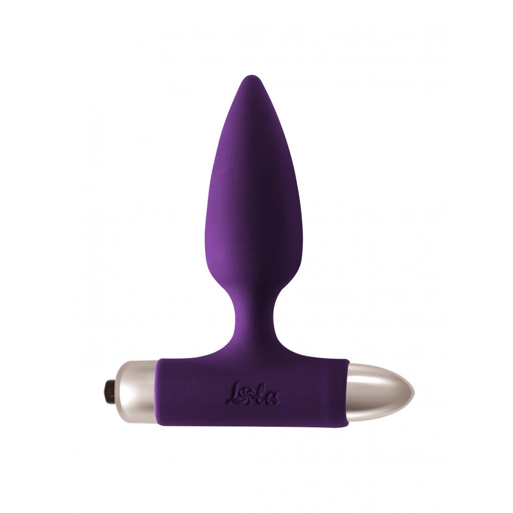 Vibrating Anal Plug with Metal Ball Spice it up Glory